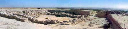 Una perspectiva general de los yacimientos de Cerro Cepero, donde se ubicaba la ciudad íbero-romana de Basti.